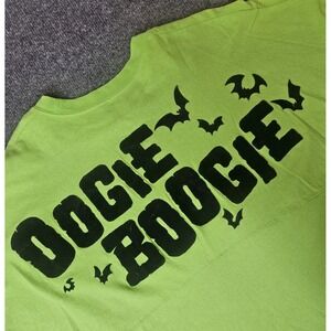 Disney Spirit Jersey Oogie Boogie Nightmare Before Christmas Size Large Green